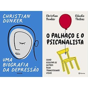 Kit 2 Livros Christian Dunker Uma Biografia Da Depressão + O