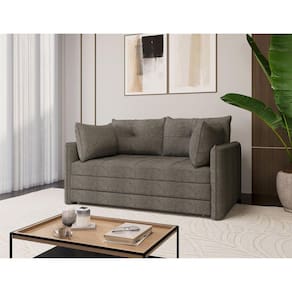 Sofá Cama Casal para Sala de Estar 02 Lugares 167cm Madri Castor