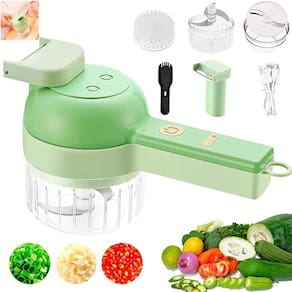 Processador Elétrico Cortador Fatiador Legume Multifuncional