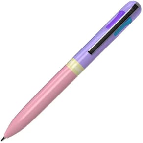 Caneta Esferográfica 0.7mm CIS Candy com 4 Cores Multicolorida