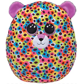 Pelúcia Leopardo Giselle Squish A Boos TY 25cm Colecionável