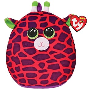 Pelúcia Girafinha Gilbert Squish A Boos TY 25cm Colecionável