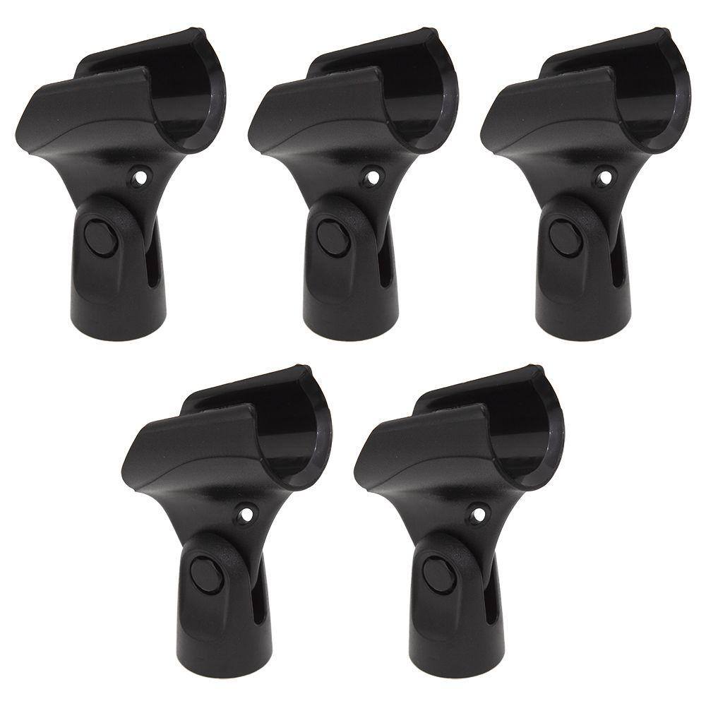 Kit 5 Suportes Para Microfone Sem Fio B18a Onyx