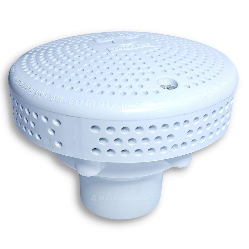 Dispositivo de Dreno 10/50 para Piscina de Vinil Alvenaria Tubo 50mm Sodramar Fácil Instalação