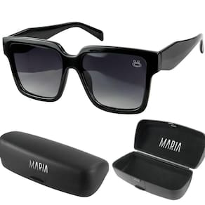 oculos sol case proteção uv social vintage praia qualidade premium delicado acetato preto estiloso