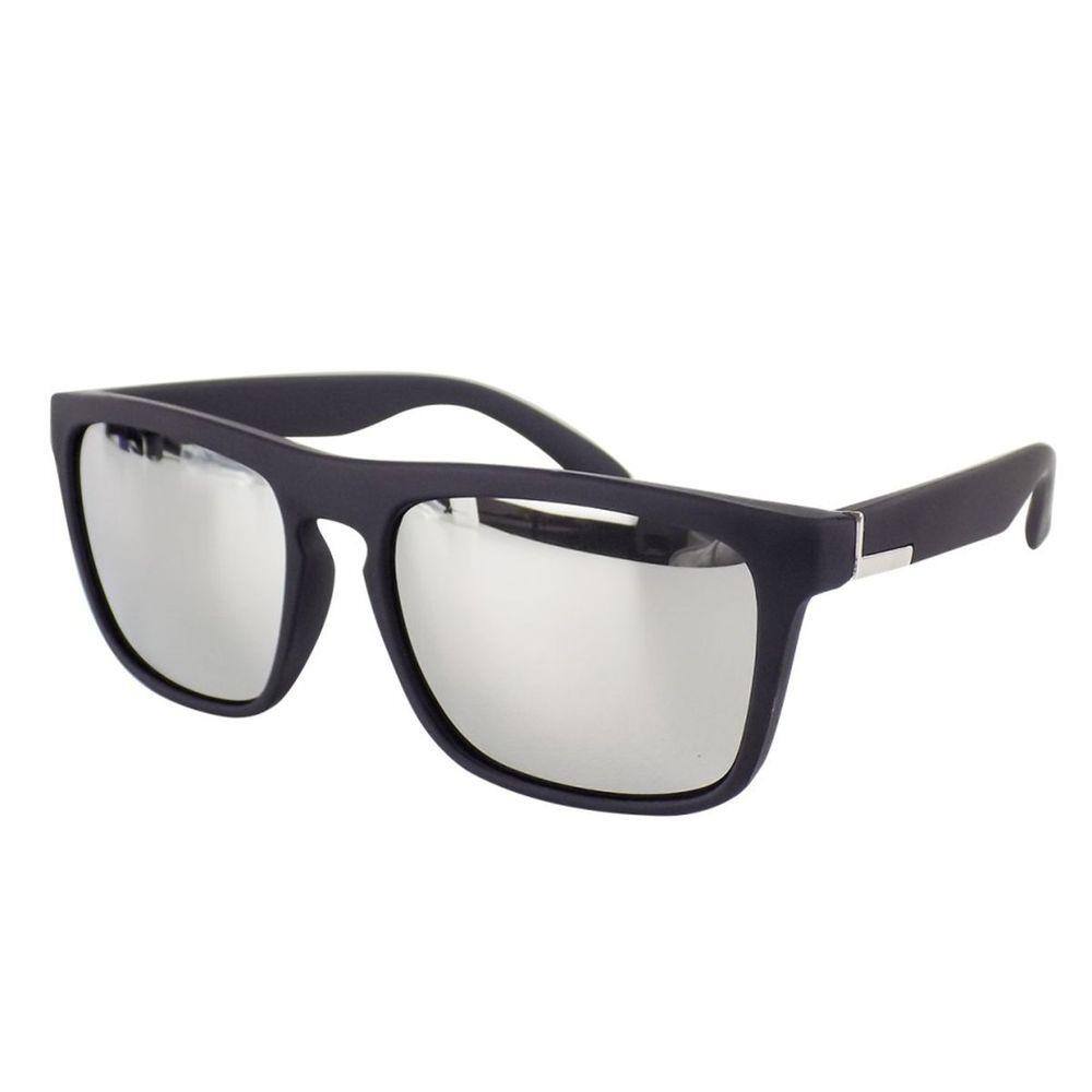 oculos sol masculino verao emborrachado praia spaceman casual lente espelhada
