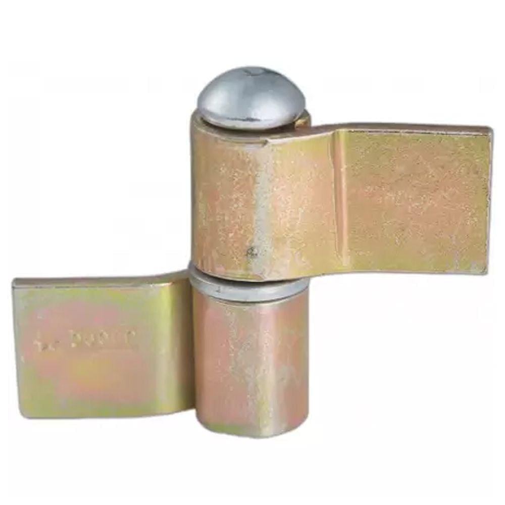 Dobradiça Gonzo Nº2 Com Aba 1`` Porta Portão Ferro Jocec