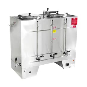 Cafeteira Elétrica Profissional Semiautomática 40 Litros 2 Reservatórios Consercaf