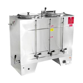 Cafeteira Elétrica Profissional Semiautomática 60 Litros 2 Reservatórios Consercaf