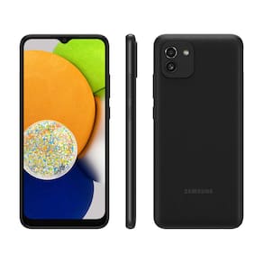 Usado: Samsung Galaxy A03 64 GB Preto - Muito Bom