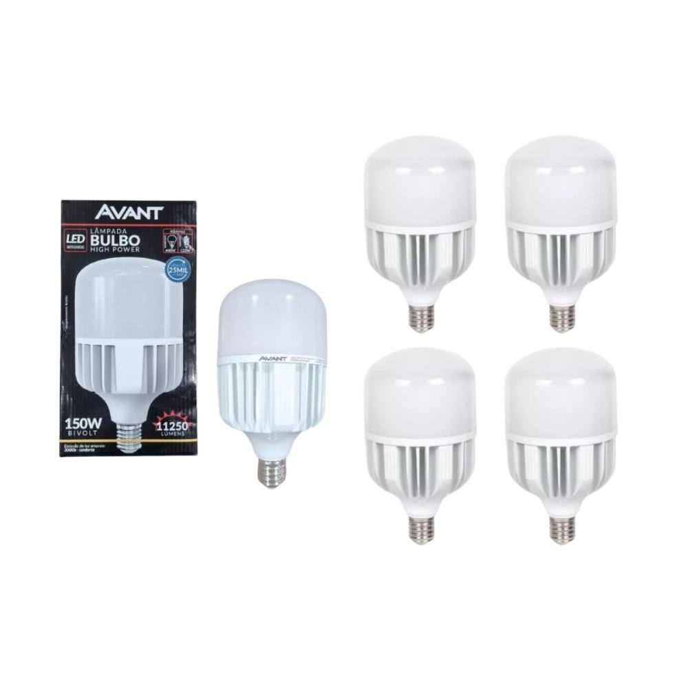 Lâmpada Led Bulbo HP Avant 150W 4000K E40 Bivolt 5 Unidades