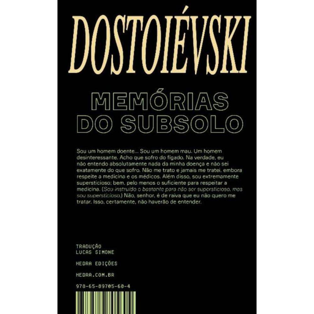Memórias Do Subsolo