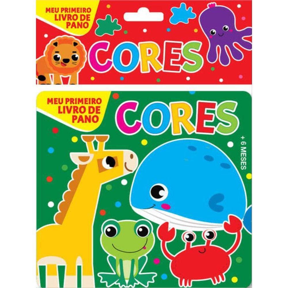 Meu Primeiro Livro De Pano - Cores