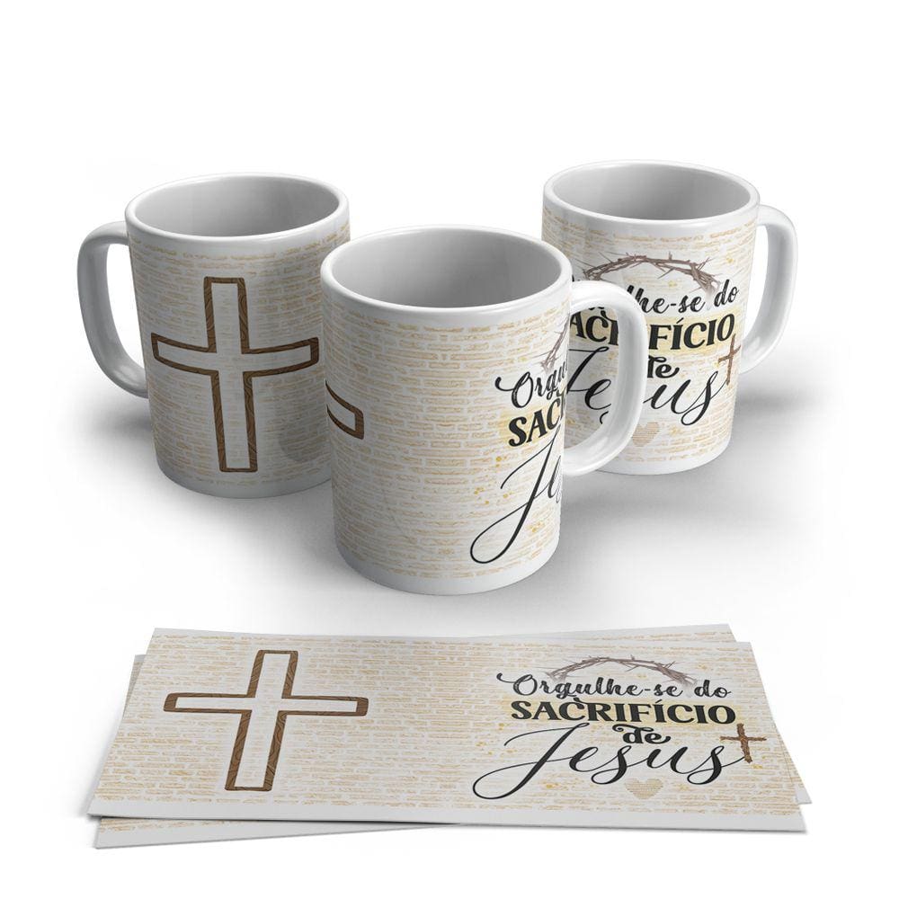 Caneca de Porcelana Pascoa modelo 72