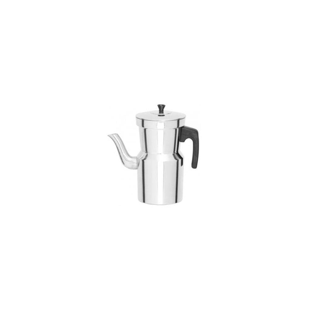 Cafeteira Em Aluminio Com Cabo De Baquelite - Jarra Para Cafe Em Aluminio - Capacidade 2,00 L