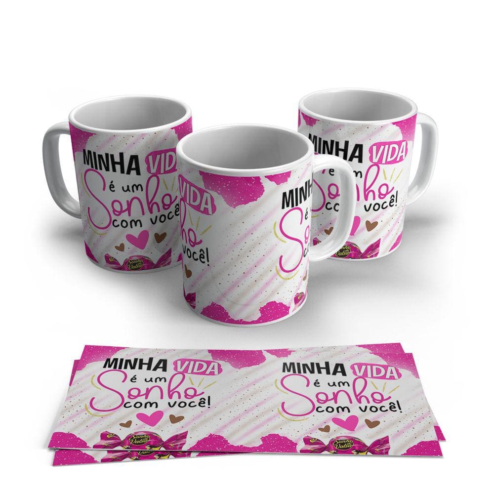 Caneca de Porcelana Pascoa modelo 11