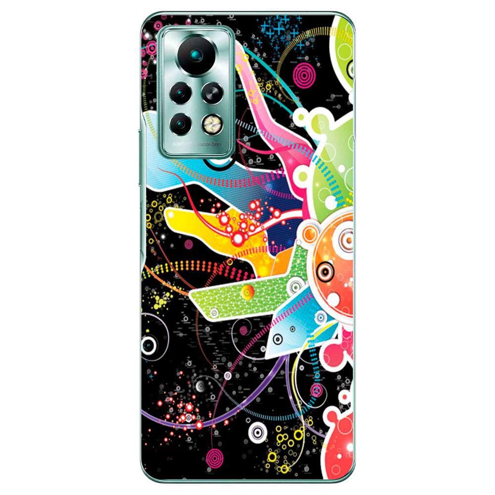 Capa Adesivo Skin058 Verso Para Infinix note 11 Pro (2021)