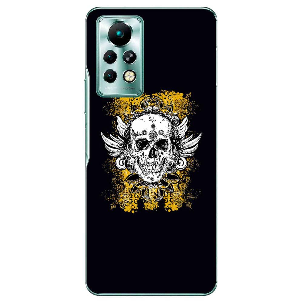 Capa Adesivo Skin374 Verso Para Infinix note 11 Pro (2021)