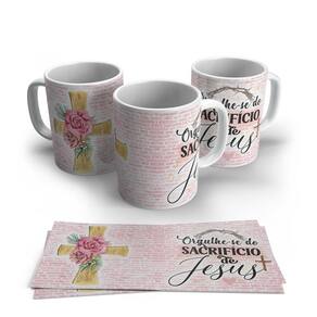 Caneca de Porcelana Pascoa modelo 41