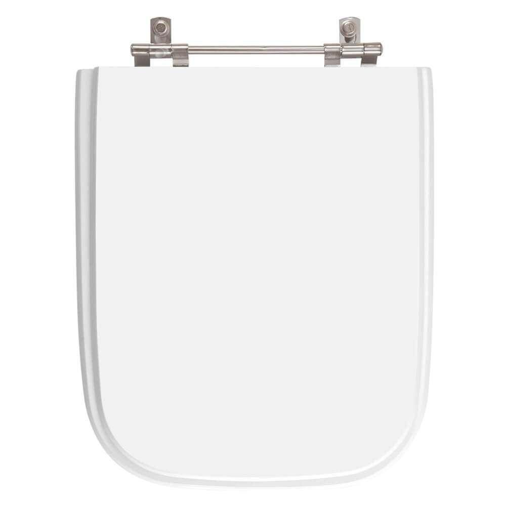 Tampa De Vaso Poliester Tivoli Branco Para Bacia Ideal Standard