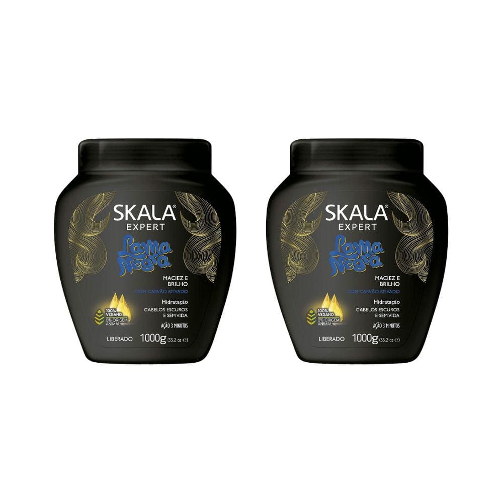 Creme Skala 1kg Lama Negra-Kit C/2un