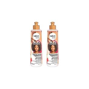 Ativador Cachos Salon Line 300Ml Sos Ricino E Queratina- 2Un