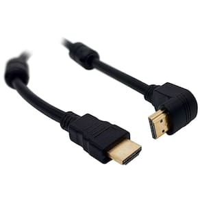 Cabo Hdmi-hdmi 90 Graus X-cell, Full Hd, C- Filtro, Emborrachado, 1.4v, 3m, Preto - Xc-hdmi-90-b