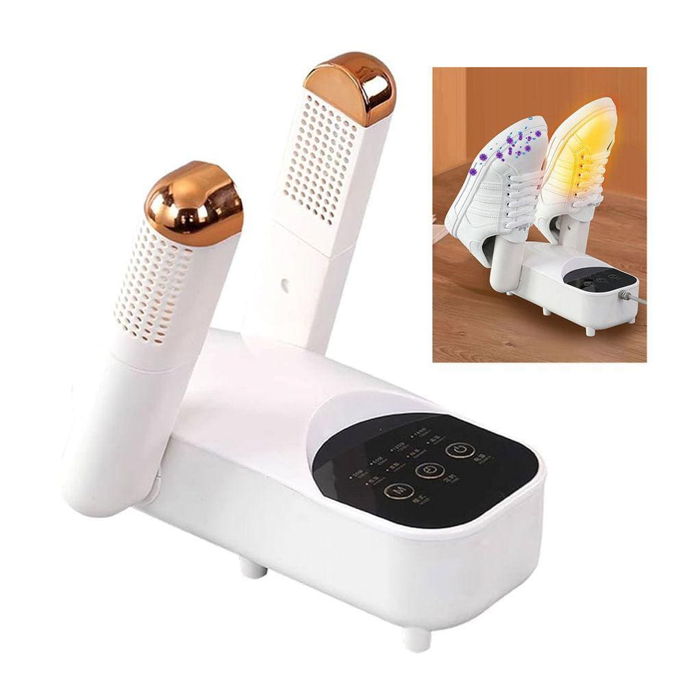 Secador de Tenis Sapato Eletrico Calçado Bota Meia Temporizador Multitemperatura Higiene Previne Odor Limpeza