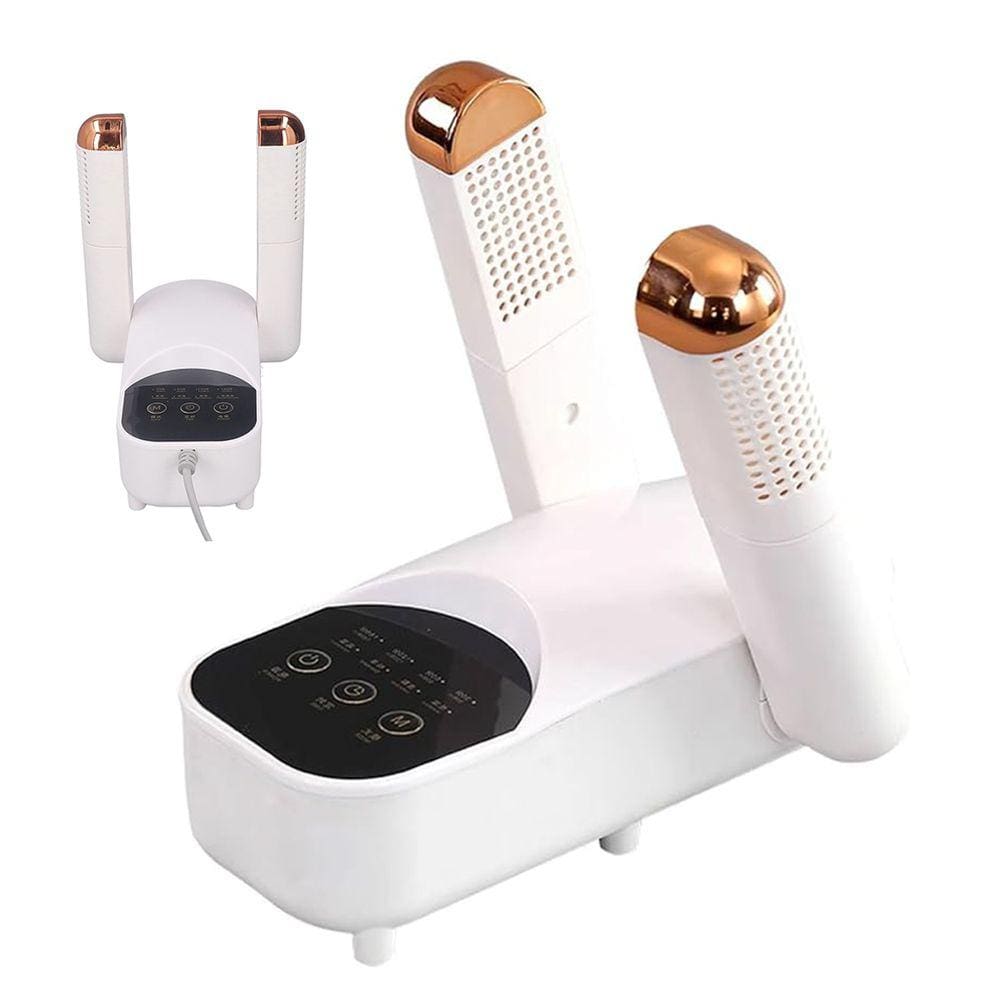 Secador de Tenis Sapato Eletrico Calçado Bota Meia Temporizador Multitemperatura Higiene Limpeza Previne Odor