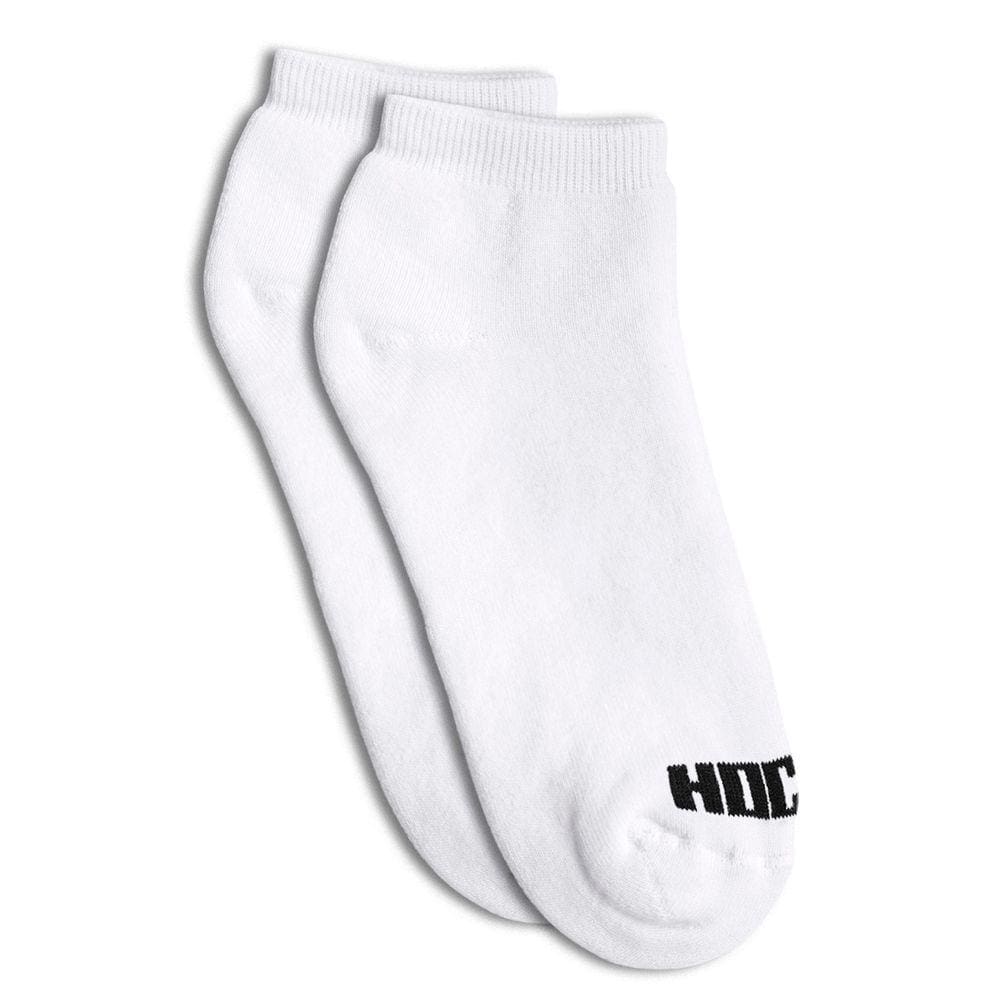 Meia Hocks Curta Logo Branco