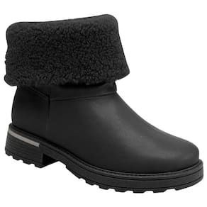 Bota Forrada Piccadilly 735013-1 Feminina - Preta