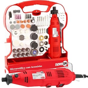 Micro Retífica 130W Completa Com 172 Acessórios - 110V