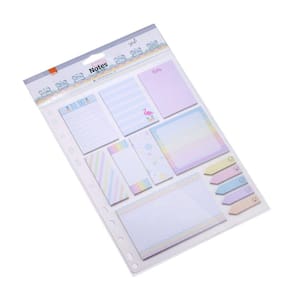 Bloco Fichário Smart Notes Multiples fichário com 13 Blocos