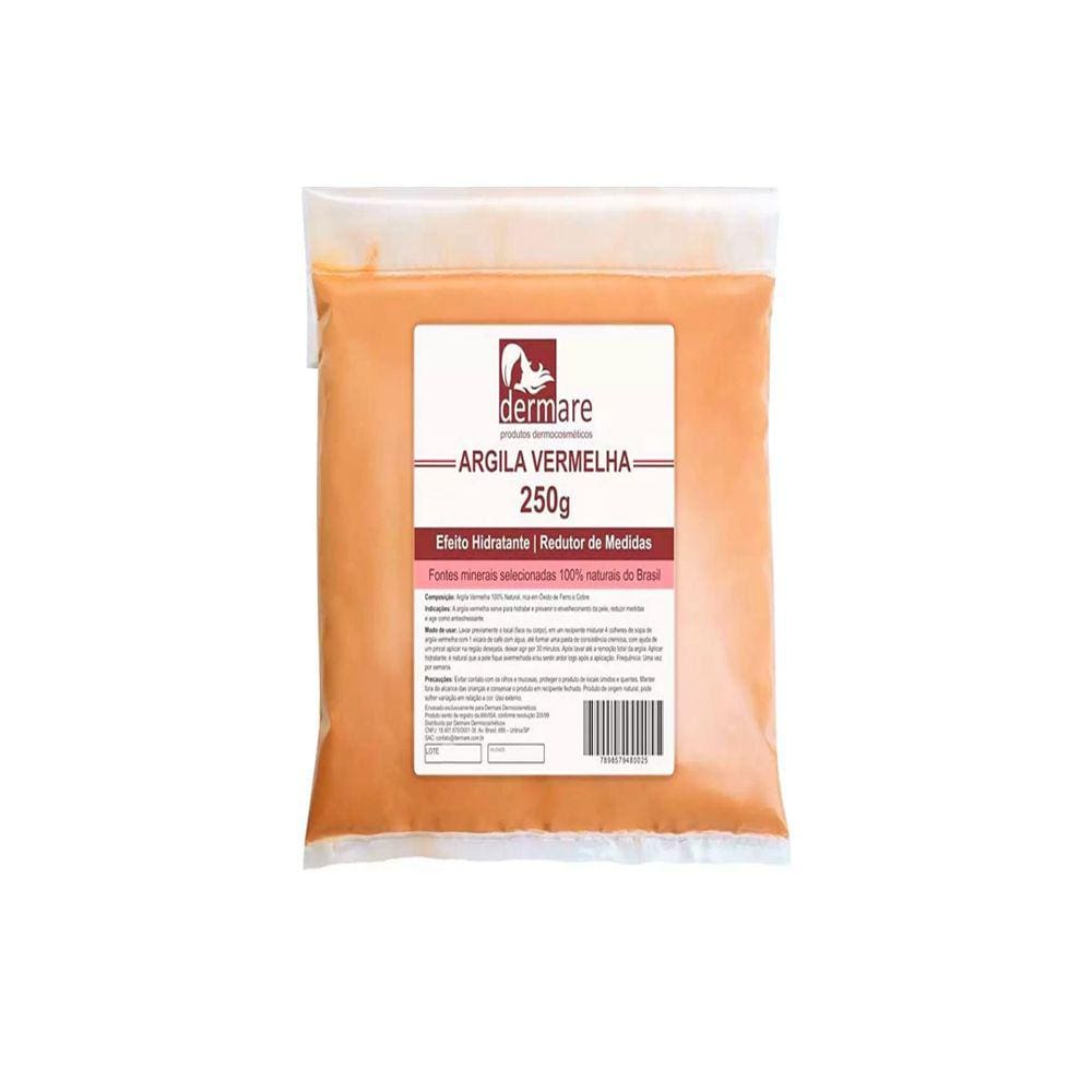 Argila Vermelha 250g - Dermare