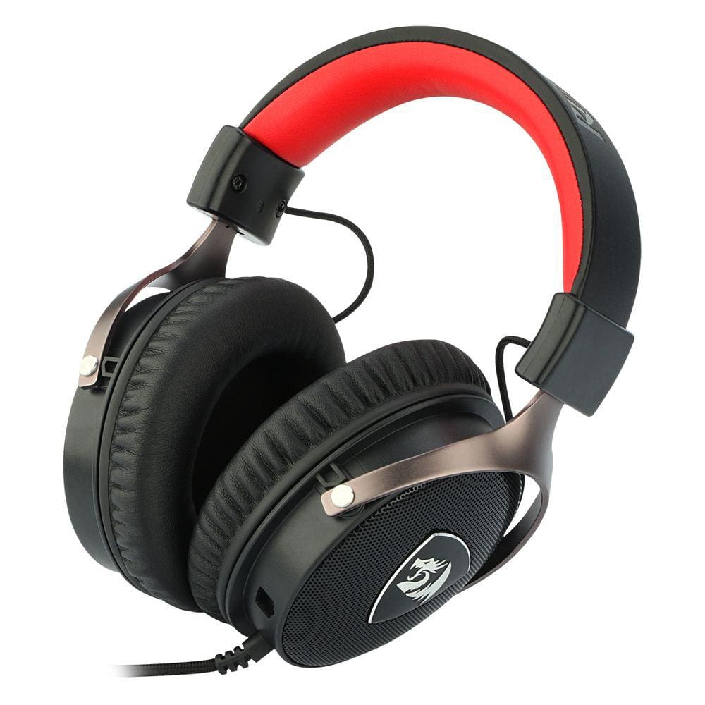 Headset Gamer Redragon H520 Icon USB 7.1 Preto