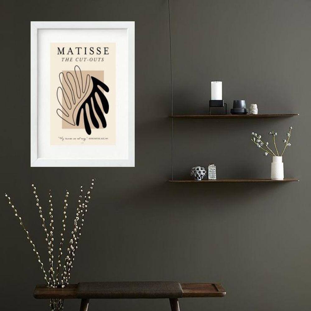 Quadro Matisse Curves - 60X48Cm