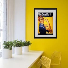 Quadro We Can Do It - 60X48Cm