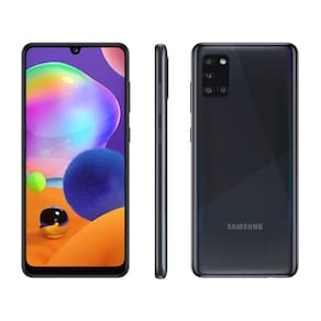 Usado: Samsung A31 128 GB Preto - Regular