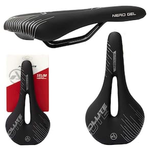 Selim Banco Absolute Nero Gel 268 X 146Mm Vazado Speed Mtb