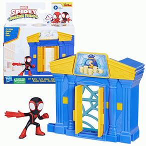 Miles Morales Spidey e Seus Amigos Banco na Cidade