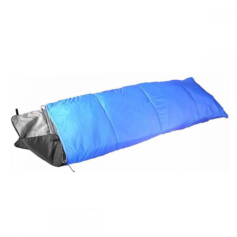 0100 - Saco De Dormir Pluma Adulto - Azul Royal