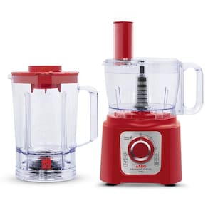 Processador de Alimentos 700W Vermelho