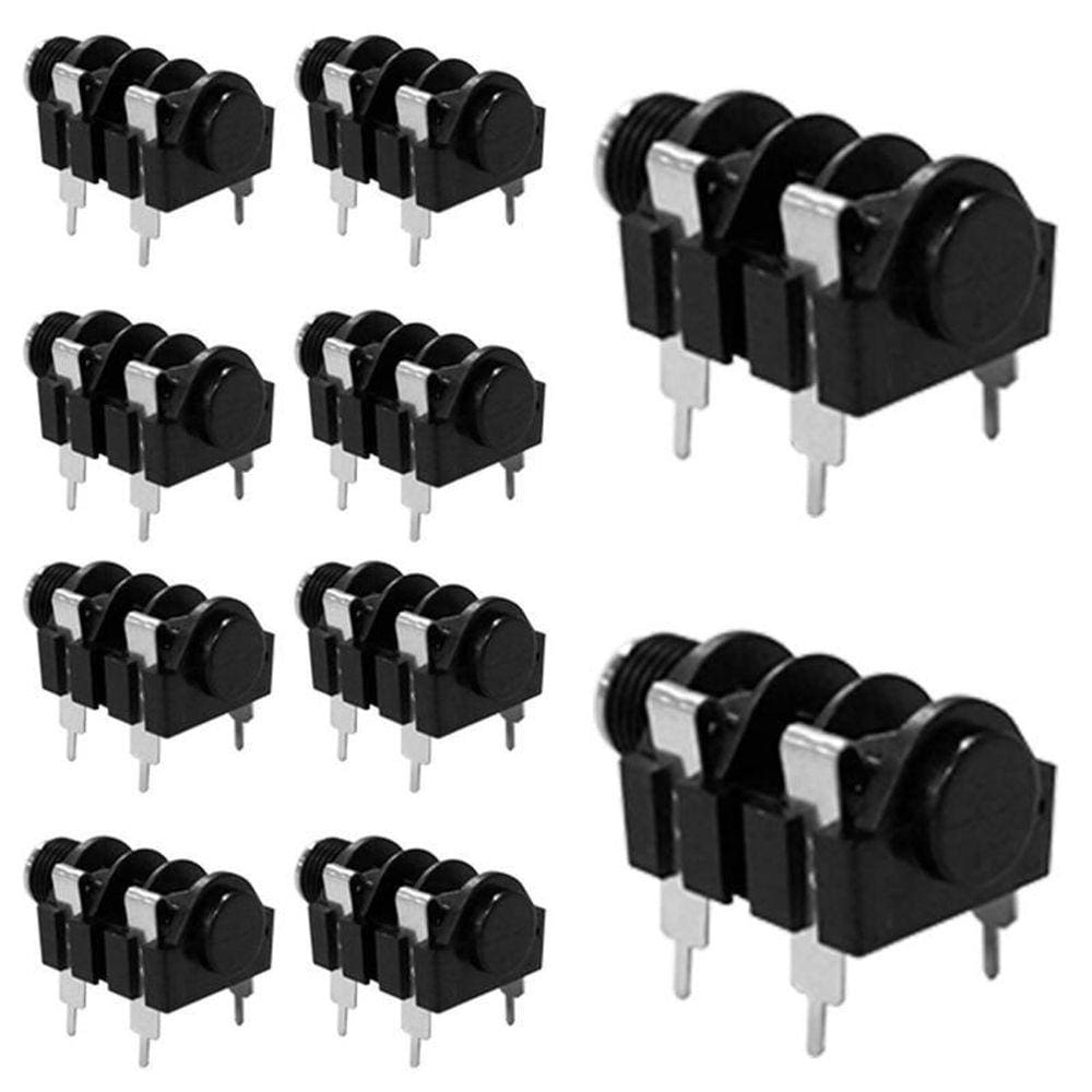 Wc 344 Conector P10 Mono Femea Painel Ts Wireconex 10