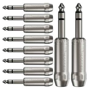 Wc 1133 Trs Conector 1/4 Stereo Linha Wireconex 10 Unidades
