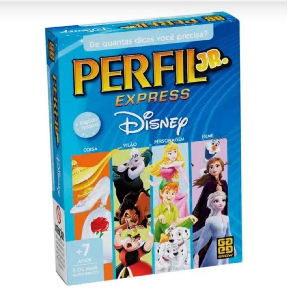 Jogo Perfil Express Junior DISNEY - Grow