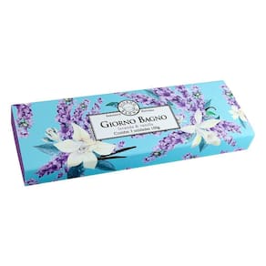 Kit Presente Sabonete Giorno Bagno 3 Unidades 100G Lavanda