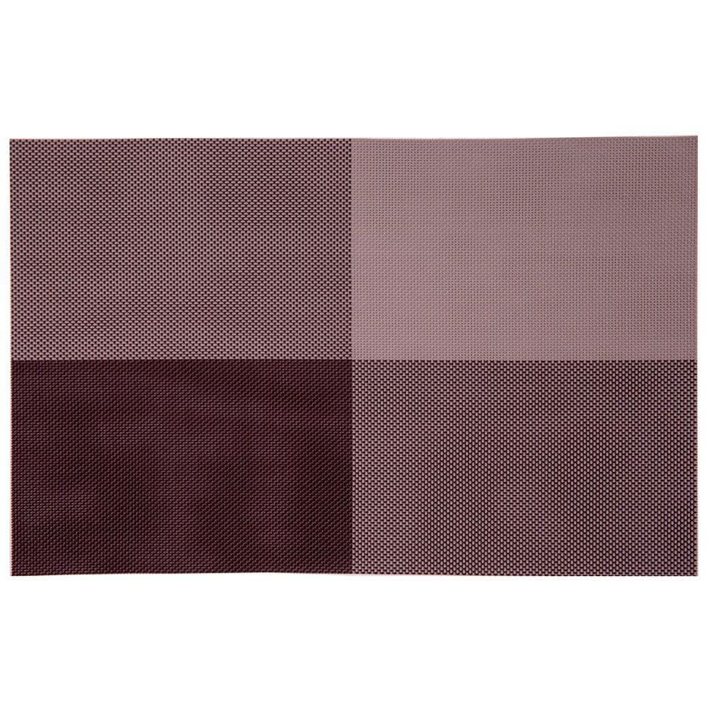 Jogo Americano Retangular Vizapi 28X43cm Degradê Dark Preto