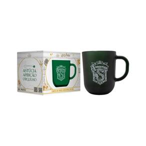 Caneca De Vidro Prime Harry Potter Casas 300 ML - Sonserina - Allmix