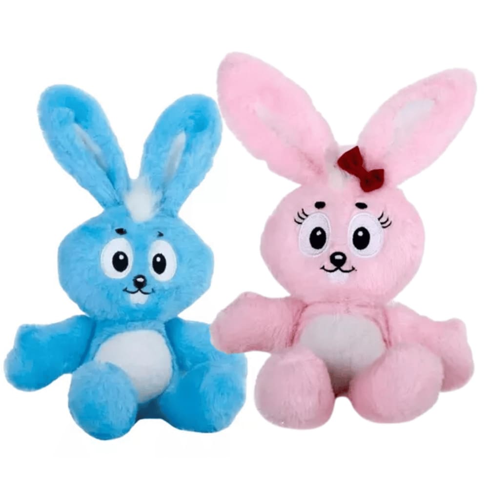 Kit de Pelúcias Turma da Mônica Coelhinhos Sansão e Dalila