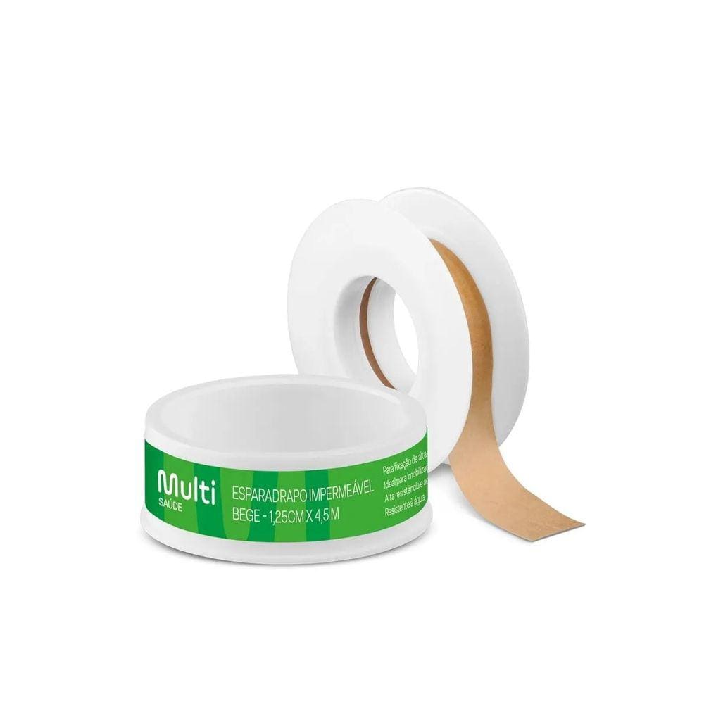 Fita Esparadrapo Bege 1,25cmx4,5m Prova D` Água Aderente Multi HC674